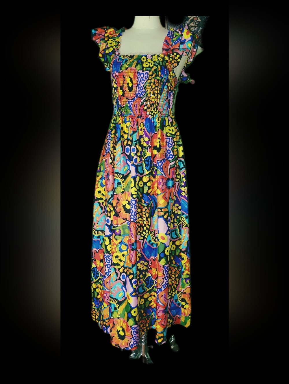Women’s Multicolor Floral Maxi Skirt